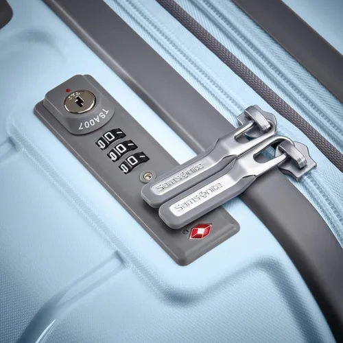 Miniatura 63 de Samsonite Freeform – Maleta rígida, expandible con ruedas dobles giratorias, Blanco