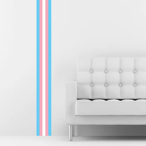Miniatura 27 de Pegatinas de pared con diseño de rayas de orgullo – LGBTQ+ Pride Decor (Philadelphia POC)