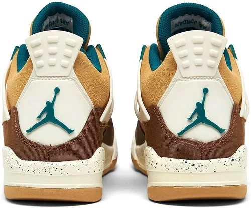 Miniatura 4 de Jordan unisex-child Jordan Little Kid's 4 Retro Cacao WowGeode Teal (Fb2213 200) Preschool