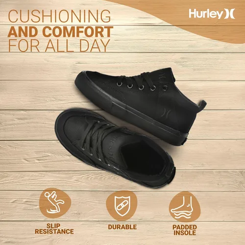 Miniatura 5 de Hurley Roddy Niños Zapatillas altas de skate, zapatos deportivos para niños y niñas