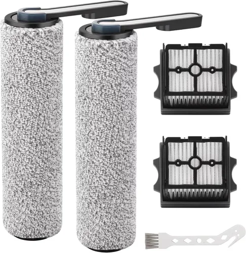 Miniatura 11 de Rodillos de cepillo F25 y filtro HEPA para aspiradora inalámbrica en seco y húmedo Roborock F25/F25 ACE/F25 ALT/F25 LT/F25 RT/F25 GT, 3 rodillos