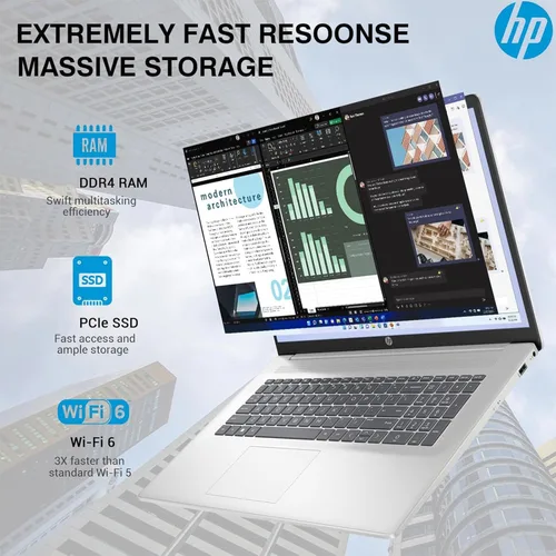 Miniatura 6 de HP Laptop de 17 pulgadas - Intel i3-N305 Beat i7-1165G7-165G7-16GB RAM -1TB SSD -Windows 11 - Pantalla IPS HD+ - Computadoras Portatil Laptop