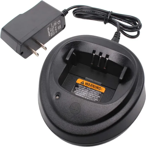 Miniatura 4 de WPLN4137 WPLN4137BR - Cargador compatible con Motorola R2 CP200 CP200D PR400 EP450 DEP450 CP040 CP150 CP180 Radio NNTN4497 NNTN4970 NNTN4851 WPLN413