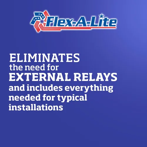 Miniatura 8 de Flex-A-Lite Controlador de ventilador eléctrico compacto y ajustable y kit de relé con sonda de temperatura roscada, controlador de ventilador