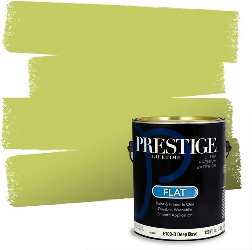 Miniatura 142 de PRESTIGE Pinturas Pintura interior e imprimación en uno, 1 galón, cáscara de huevo, aventura