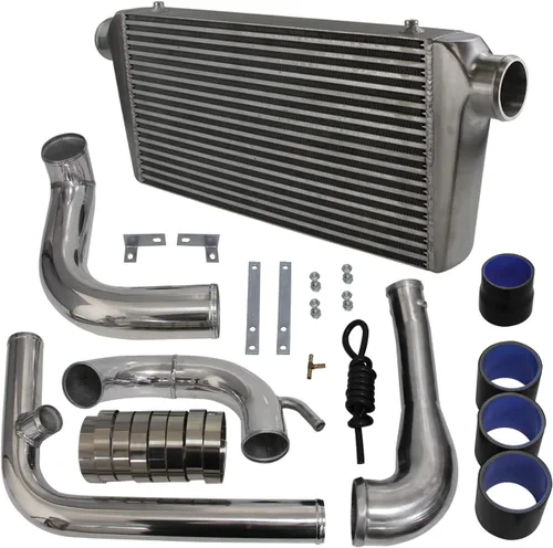 Miniatura 15 de Kit de intercooler para Nissan Skyline GT-R R32 HCR32 HNR32 RB20DET; R33 ECR33 GTS RB25DET; R34 ER34 GTT RB25DET, 1989-2001 Bolt On