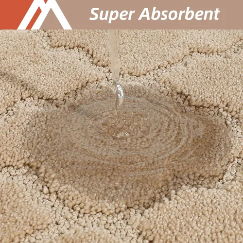 Miniatura 4 de COSY HOMEER Alfombras suaves de cocina [2 piezas] para el frente del fregadero súper absorbentes, tapetes y tapetes de cocina de 20 x 30 pulgadas/20