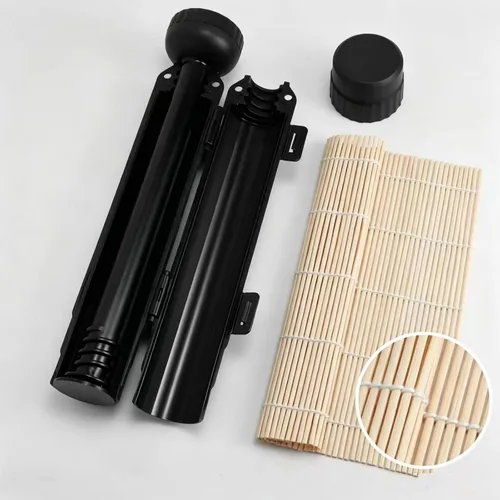 Miniatura 4 de Kit de fabricación de sushi, rodillo de sushi mejorado de 11.8 pulgadas, sushi bazooka fácil de hacer Kit de sushi para hacer sushi
