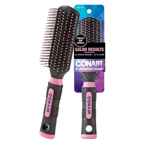 Miniatura 11 de Conair Salon Results - Juego de cepillos desenredantes para el cabello, paquete de 3 cepillos para hombres y mujeres, todo tipo de cabello