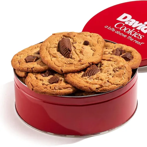 Galletas decadentes y crocantes de mantequilla de cacahuate, 2 libras. Lata.
