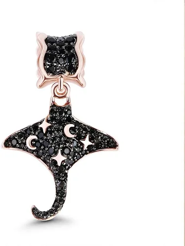 Miniatura 8 de GNOCE Dije de plata de ley con dije de pez payaso con forma de pez dorado para mujeres y niñas, Metal