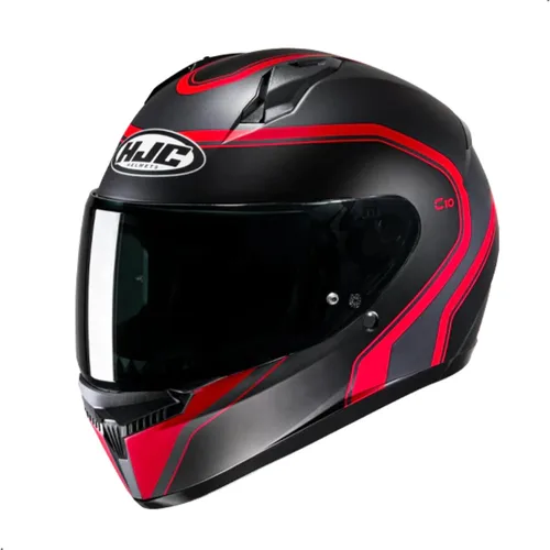 Miniatura 10 de Casco integral de motocicleta HJC C10 Elie con visera Pinlock HJ-34P, aprobado por DOT (MC3HSF, Mediano)