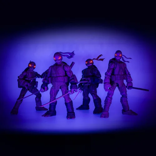 Miniatura 5 de The Loyal Subjects Teenage Mutant Ninja Turtles BST AXN IDW Inspired Michelangelo, Leonardo, Donatello y Raphael Zombie Turtles - Figura de acción