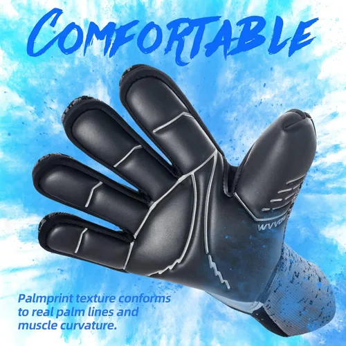 Miniatura 3 de WVVOU Guantes de Portero de Fútbol para Jóvenes y Adultos (Talla 7-10, 3 Estilos) Guantes de Portero de Alto Rendimiento Guantes de Fútbol
