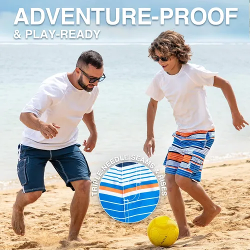 Miniatura 26 de Kanu Surf Traje de baño Yolo de secado rápido UPF 50+ para niños