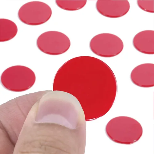 Miniatura 4 de Coopay 300 discos de plástico para contadores de aprendizaje, discos de conteo de fichas de bingo para práctica de matemáticas y fichas de póquer, 1