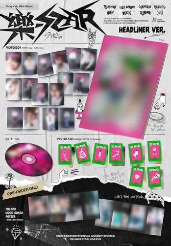 Miniatura 2 de Stray Kids ROCK-STAR 8º Mini álbum HEADLINER VerQ