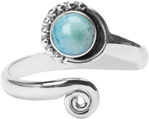 Miniatura 14 de Gemstone Stone Toe Ring 925 Sterling Silver Feet Body Jewellery Handame Toe Ring Gemstone Adjustable Toering For Girls Women Gift Jewellery