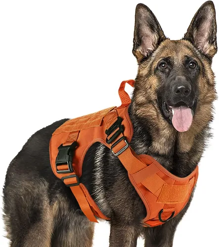 Miniatura 20 de rabbitgoo - Arnés táctico para perros pequeños, arnés resistente para mascotas con asa, chaleco de servicio sin tirones para razas pequeñas, chaleco