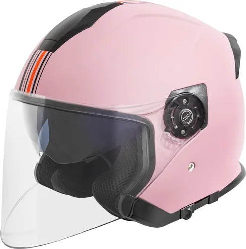 Miniatura 7 de VCAN V88 - Casco de motocicleta de cara abierta de 3/4, aprobado por ECE y DOT