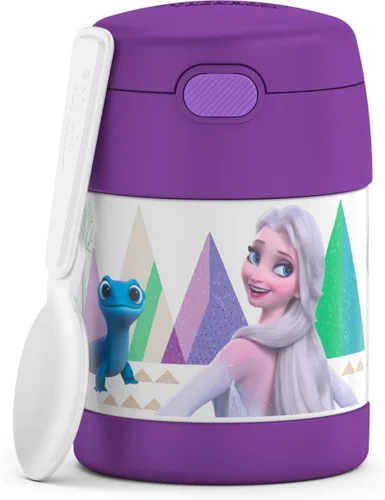 Miniatura 35 de THERMOS FUNTAINER - Tarro de alimentos aislado de 10 onzas, tarro de comida para niños con cuchara plegable, Spider-Man