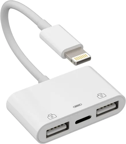 Miniatura 10 de Adaptador Lightning macho a USB hembra, cable OTG de sincronización de datos compatible con iPhone 13 11 12pro Max Mini XR X XS 8 7 SE Plus