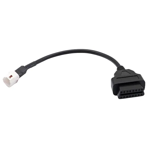 Miniatura 8 de GXARTS Cable de diagnóstico de 4 pines a OBD2 compatible con Yamaha FJR FZ09 FZ10 MT07 MT09 MT10 R1 R6 TMAX 530 XSR 700 900 XT1200ZE 4 pines OBDII