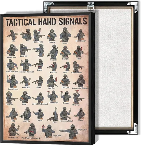 Miniatura 11 de Póster vintage internacional en código morse con alfabeto fonético morse, arte de pared retro de 1800 para amantes de los militares, pintura