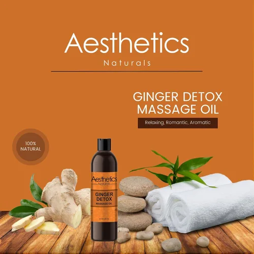Miniatura 2 de Aceite de masaje Aesthetic Naturals (desintoxicación de jengibre)