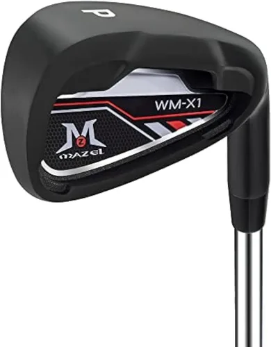 Miniatura 37 de MAZEL WM-X1/2 Hierros individuales para palos de golf para hombres 1,2,3,4,5,6,7,8,9, Pitching Wedge, Approach Wedge, Sand Wedge con ejes