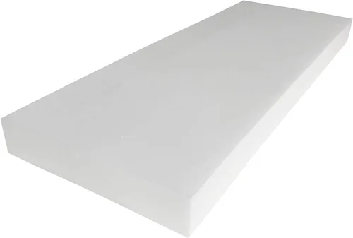 FOAMMA Cojín de espuma para tapicería de densidad media de 4 x 28 x 72 pulgadas (reemplazo de asiento, hoja de tapicería, acolchado de espuma)
