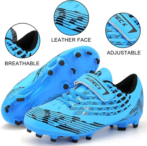 Miniatura 6 de Zapatos de fútbol para niños, zapatos de fútbol para niñas, zapatos de fútbol FGAG para interiores y exteriores, zapatos de entrenamiento para niños