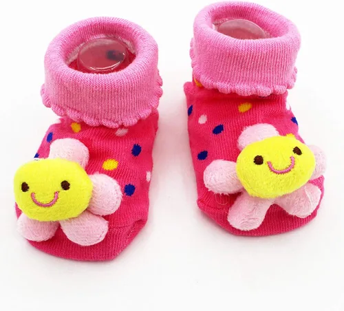 Miniatura 7 de Pack de 6 calcetines para recién nacidos con diseño de dibujos animados para bebés