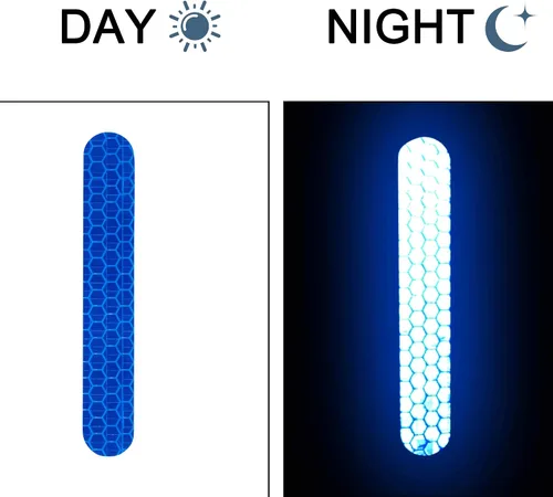Miniatura 5 de TOMALL Adhesivos reflectantes de noche autoadhesivos, tira de advertencia impermeable compatible con Ninebot Max G30, accesorios de decoración