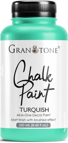 Miniatura 53 de GRANOTONE Pintura a la tiza para muebles Pintura acrílica a base de agua con acabado mate para madera, paredes, metal, vidrio, papel, lienzo