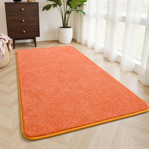 Miniatura 37 de Chicrug Alfombras Modernas de 2x8 Pies para Dormitorio y Sala de Estar, Alfombra de Pasillo de Espuma Viscoelástica de Pelo Bajo para Entrada