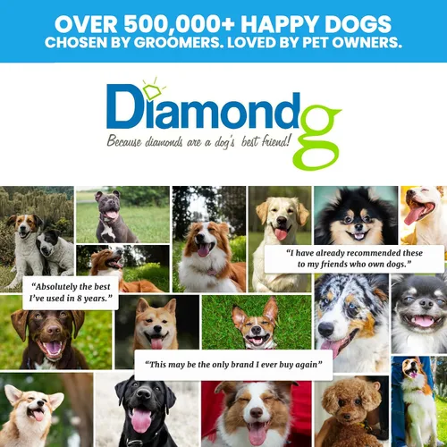 Miniatura 8 de Diamondg Molinillo de uñas inalámbrico para perros con sonido silencioso y punta LED para perros grandes y pequeños, 4 horas de duración - Cortaúñas