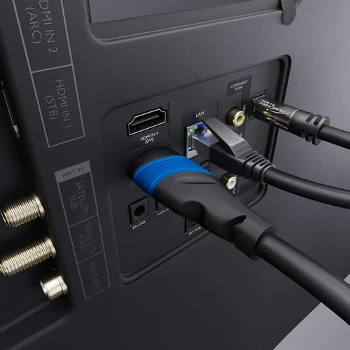 Miniatura 6 de KabelDirekt – Cable HDMI 8K / 4K – 0.5 pies y más cables HDMI (0.5 pies–75 pies) – Cable HDMI de ingeniería alemana – Soporta 10K/8K@60Hz/4K@120Hz