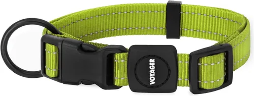 Miniatura 20 de Best Pet Supplies Voyager - Correa o collar reflectante para perro con asa de neopreno, para cachorros de raza pequeña, mediana y grande, bonita
