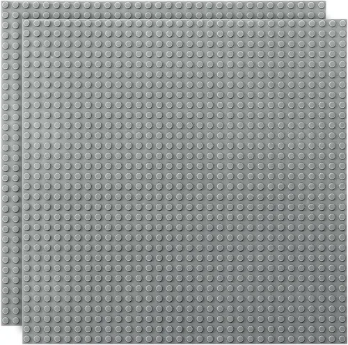 Miniatura 12 de Lekebaby Base de construcción clásica para ladrillos de construcción, 100% compatible con las principales marcas: placa base de 10 x 10 pulgadas