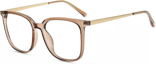 Miniatura 8 de Firmoo - Gafas de bloqueo de luz azul de gran tamaño para mujeres/hombres, anteojos de computadora de marco cuadrado grande para pantallas