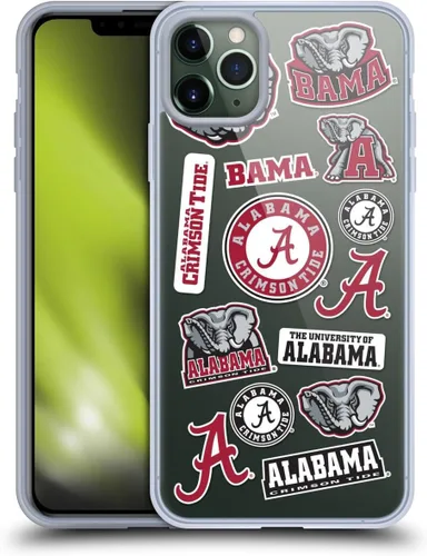 Miniatura 228 de Head Case Designs Funda de gel suave con licencia oficial de la Universidad de Alabama UA Collage compatible con Apple iPhone 13 Pro Max
