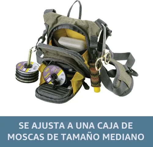 Miniatura 4 de Allen Company Bear Creek Micro Fly Fishing Chest Pack Verde oliva