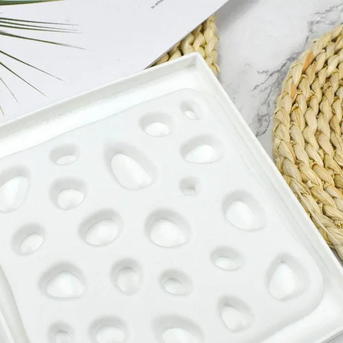 Miniatura 7 de mostsom Molde de silicona geométrico cuadrado para magdalenas, moldes de silicona antiadherentes para hornear pasteles de muffin, magdalenas