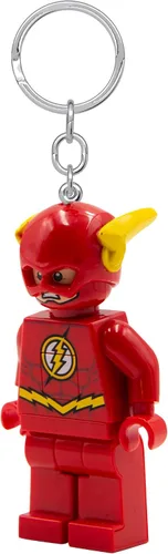 Miniatura 8 de LEGO DC Super Heroes - Llavero de luz – The Flash (KE65H), figura grande de 3 pulgadas de alto, colgante de bolsa, accesorio