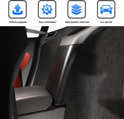 Miniatura 5 de Funda protectora para reposabrazos de control central de automóvil para Jaguar Tipo F 2013-2024, protector de caja de almacenamiento de consola