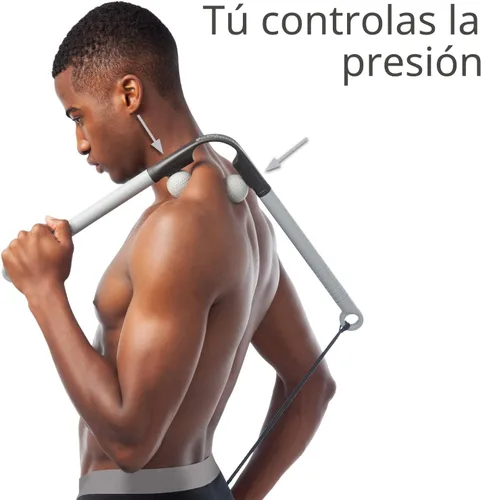 Miniatura 3 de Body Back AccuMassage - Herramienta de masaje de doble punto de presión y martillo de masaje, diseño 2 en 1, herramienta de masajeador de cuello