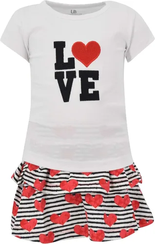 Miniatura 71 de Unique Baby Girls 2pc Skirt Set Outfit Long Sleeve Top with Skirt