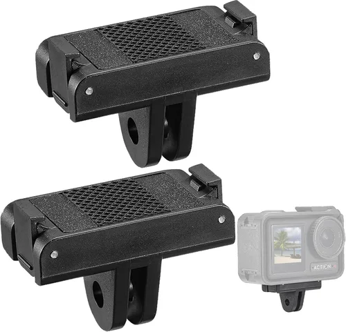 Miniatura 8 de PCTC Adaptador magnético compatible con DJI Osmo 360/Osmo Action 5 Pro/4/3 Adaptador de liberación rápida – Accesorios DJI, trípode conectable