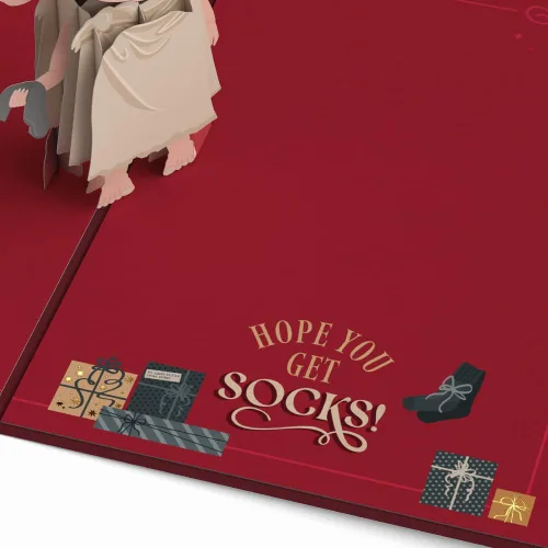 Miniatura 3 de Lovepop Harry Potter Dobby - Tarjeta desplegable de Navidad para ella y él, tarjetas de felicitación 3D de vacaciones para niños, niñas, hombres